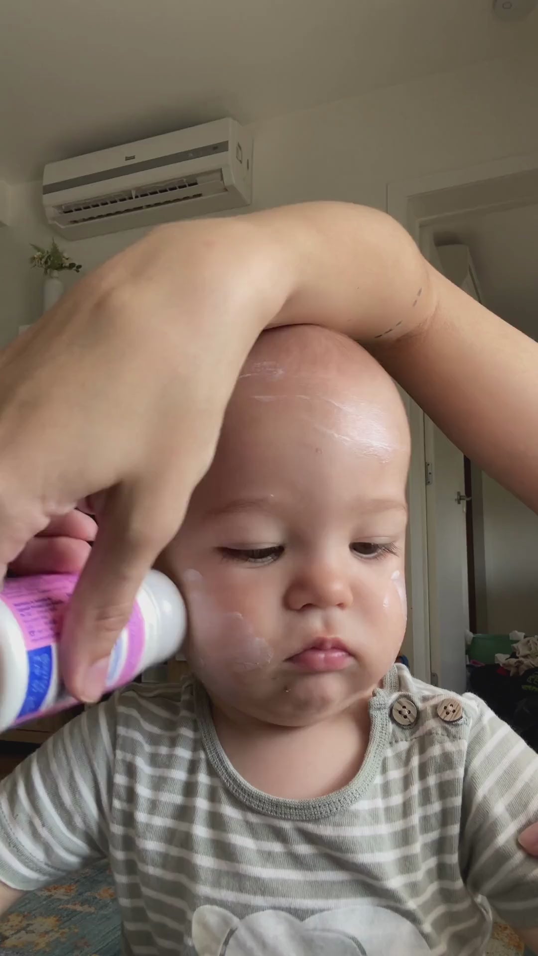 Plush Baby Sunscreen Removal